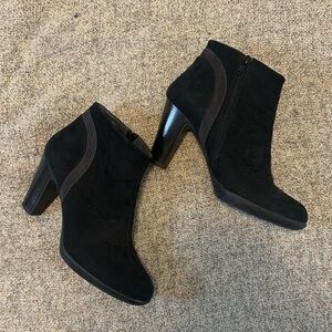Sheridan Mia Black Ankle Booties